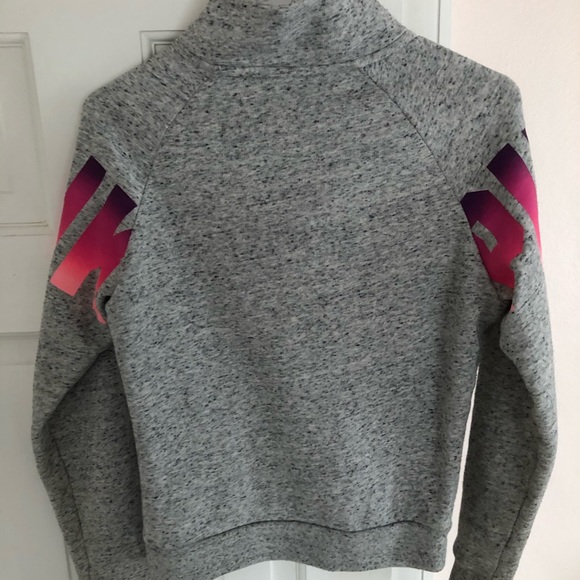 Victoria’s Secret Pink Quarter-zip Sweatshirt - Picture 2 of 2
